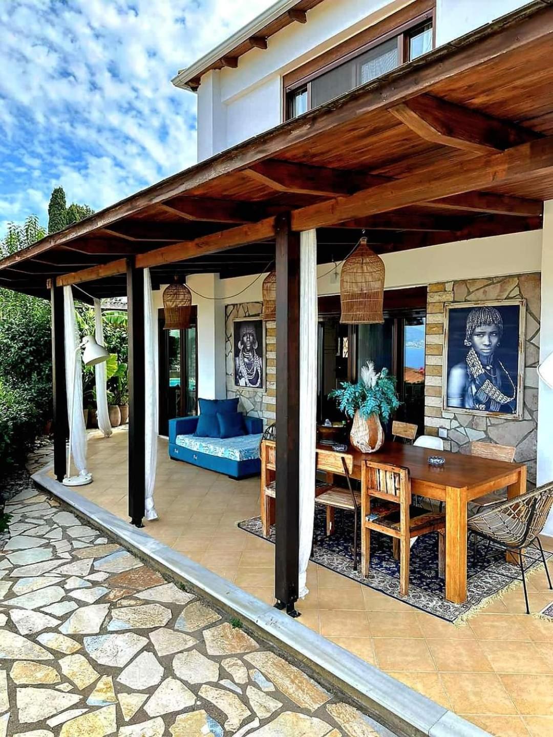 Luxury Villa Athina ニキアナ エクステリア 写真