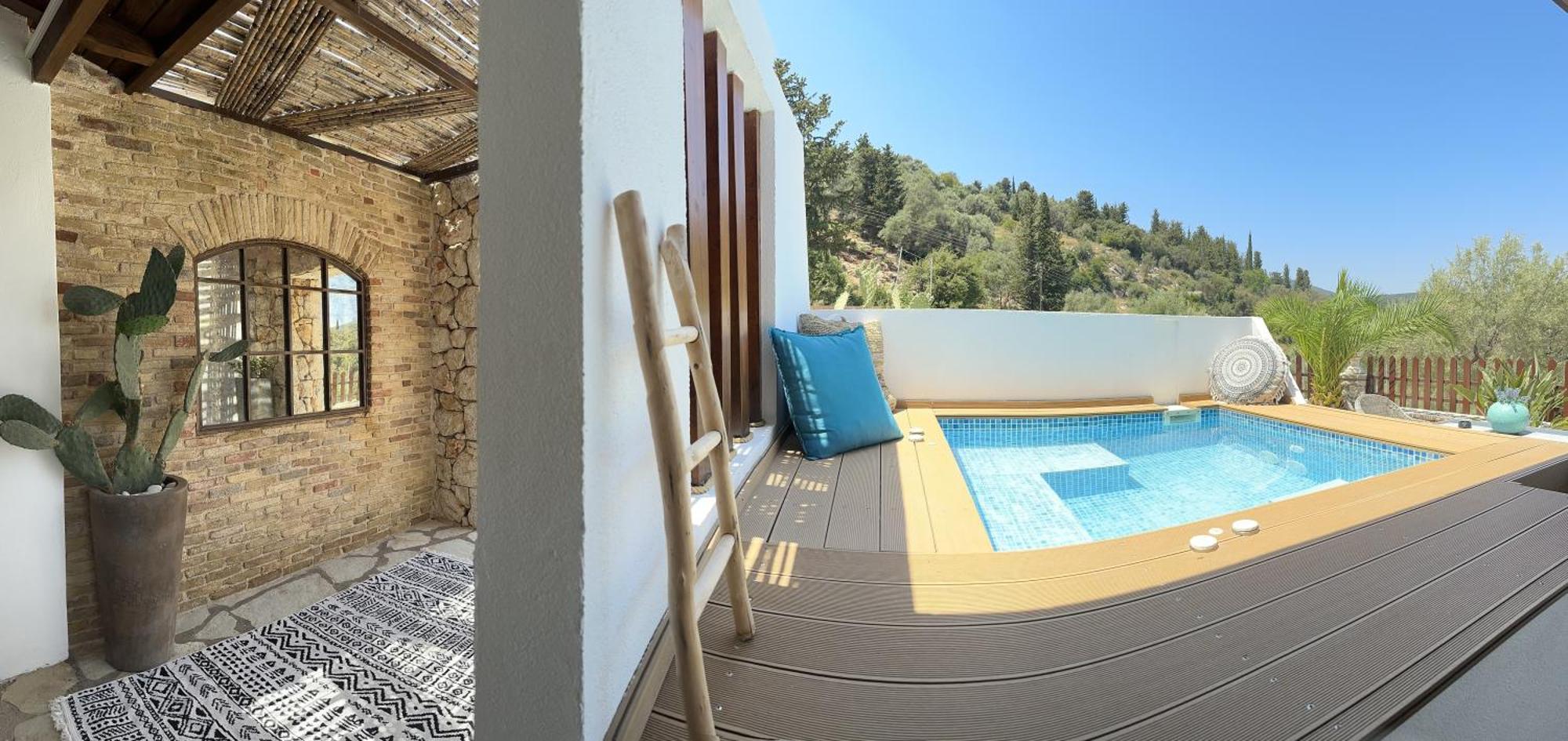 Luxury Villa Athina ニキアナ エクステリア 写真