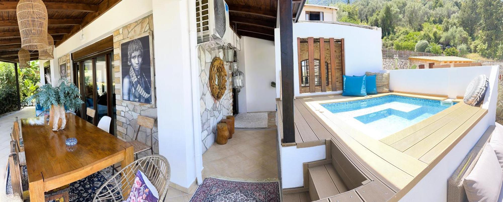 Luxury Villa Athina ニキアナ エクステリア 写真